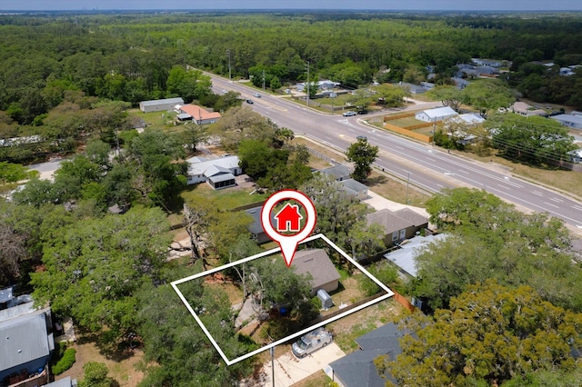 3372 9th St, Elkton, FL 32033 - drone / aerial view featuring a residential view and a view of trees