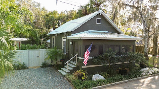 view of front of house