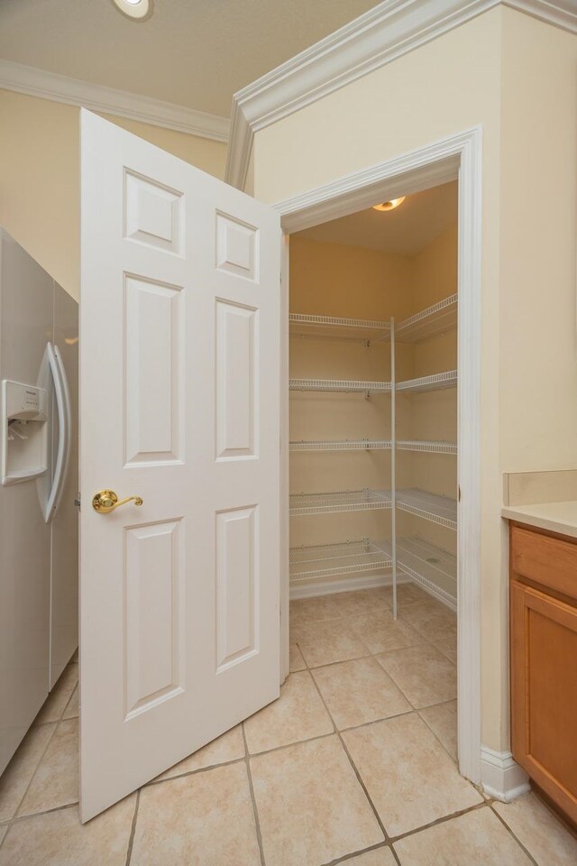 view of pantry