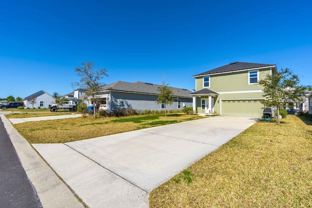 269 Clarys Run, Saint Augustine, FL 32092 - traditional-style house with a garage, concrete driveway, and a front yard
