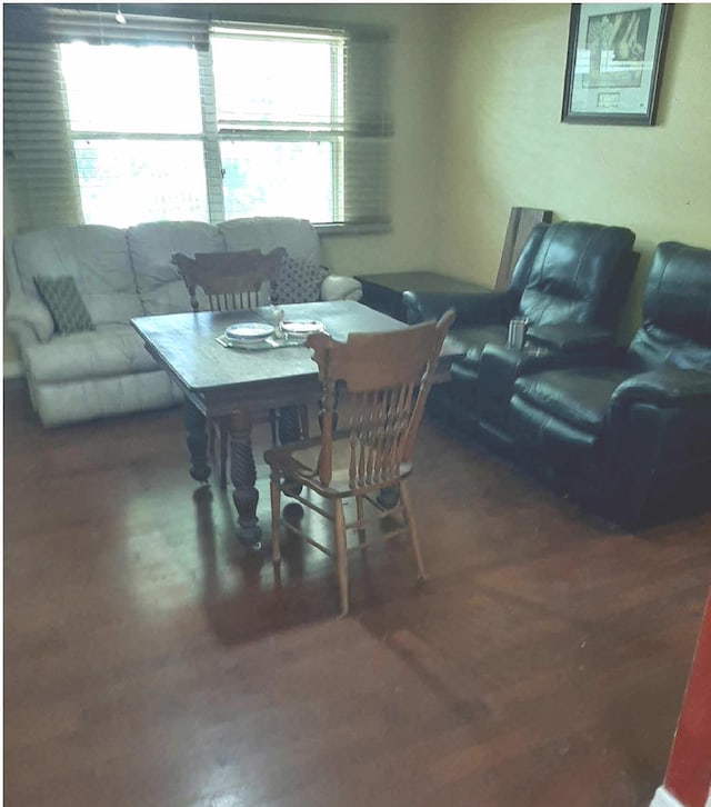 16325 SE 134th Ct, Weirsdale, FL 32195 - dining space featuring wood finished floors