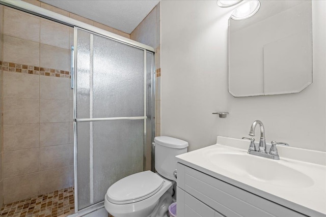 603 Mariposa St, Saint Augustine Beach, FL 32080 - bathroom featuring a stall shower and vanity
