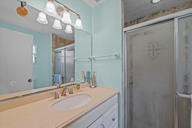 603 Mariposa St, Saint Augustine Beach, FL 32080 - bathroom with vanity and a shower stall