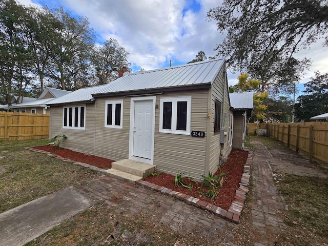 view of rear view of property