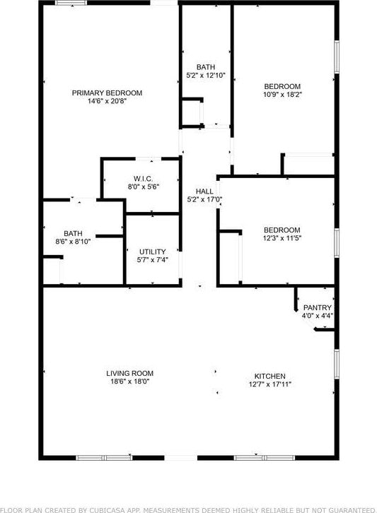 2891 N 8th St, Saint Augustine, FL 32084 - view of property floor plan