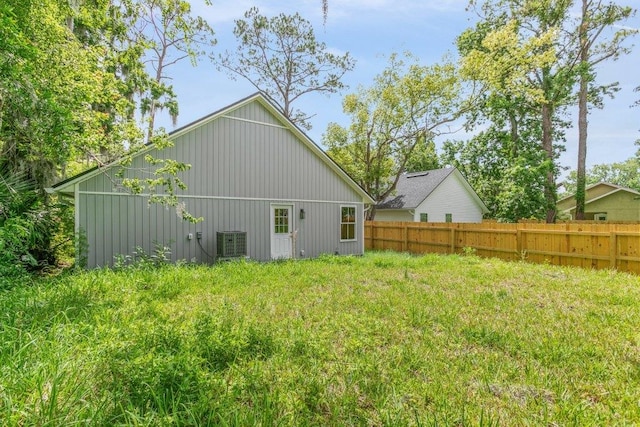 2891 N 8th St, Saint Augustine, FL 32084 - rear view of property with board and batten siding