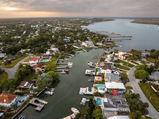 101 Dolphin Dr, Saint Augustine, FL 32080 - aerial view with a water view
