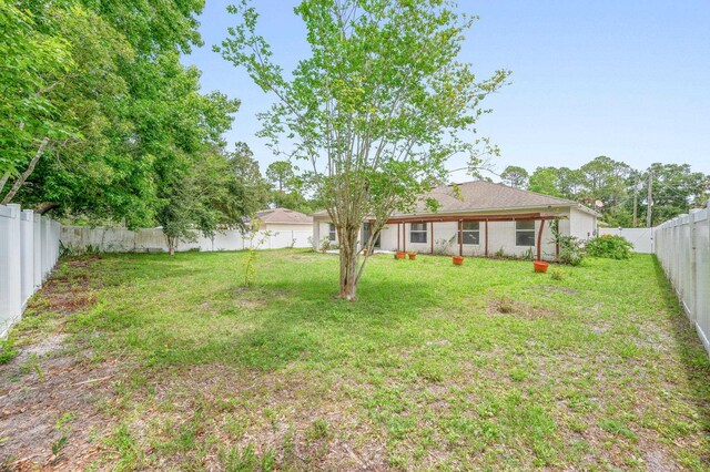 17 Porter Ln, Palm Coast, FL 32164 - view of yard