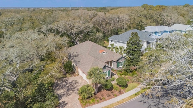 485 Ocean Forest Dr, Saint Augustine, FL 32080 - aerial view with a view of trees