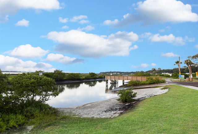 property view of water