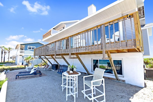 2749 S Ponte Vedra Blvd, Ponte Vedra Beach, FL 32082 - view of patio / terrace featuring a deck