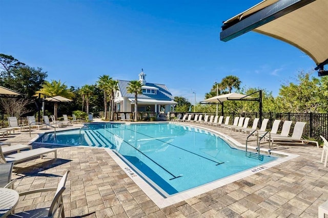 57 Guanahani Trl, Saint Augustine, FL 32080 - community pool with a patio area