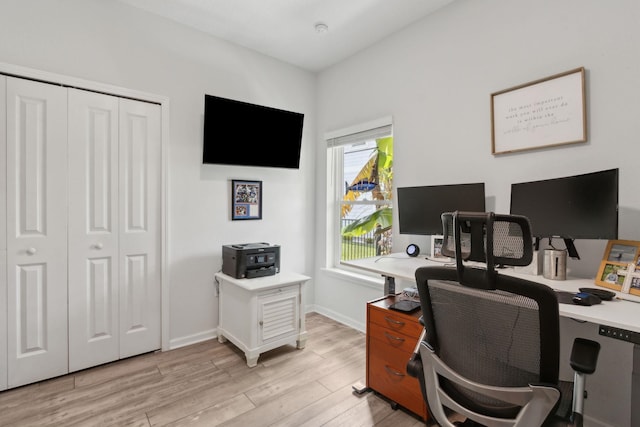 57 Guanahani Trl, Saint Augustine, FL 32080 - office area with light wood finished floors and baseboards