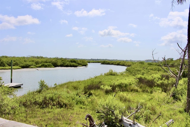 57 Guanahani Trl, Saint Augustine, FL 32080 - water view with a dock