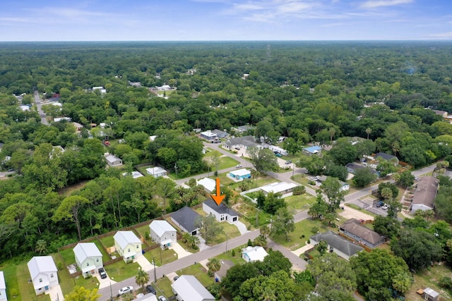441 S Woodlawn St, Saint Augustine, FL 32084 - aerial view of residential area with a forest