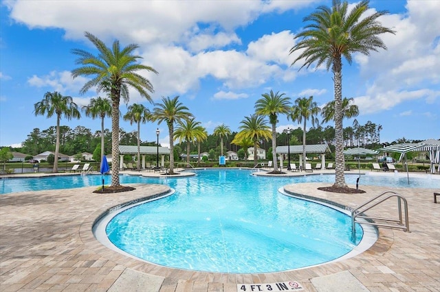 34 Anguilla Blvd, Saint Augustine, FL 32092 - community pool featuring a patio