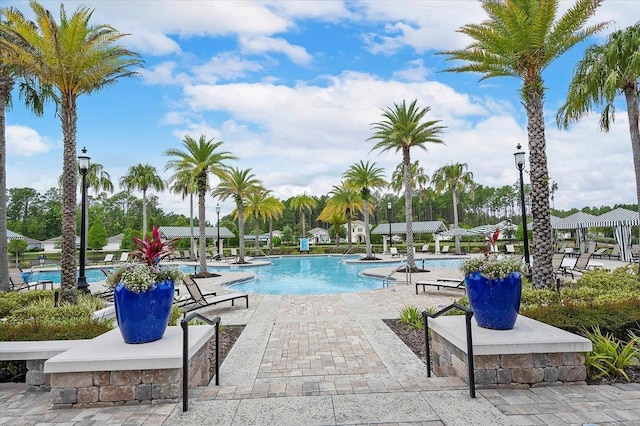 34 Anguilla Blvd, Saint Augustine, FL 32092 - community pool with a patio area