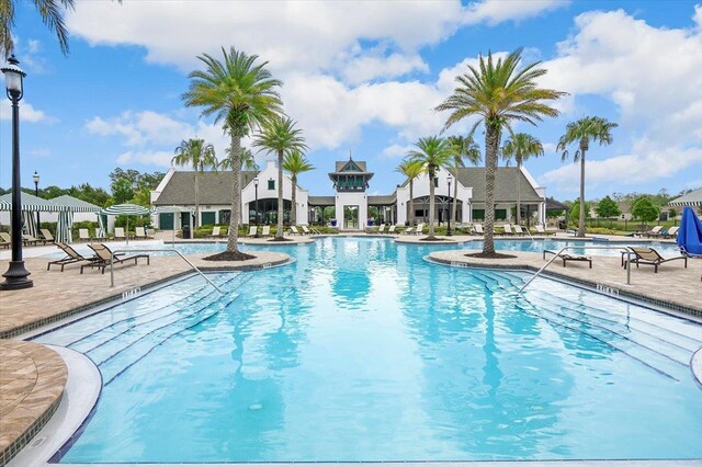 34 Anguilla Blvd, Saint Augustine, FL 32092 - community pool featuring a patio