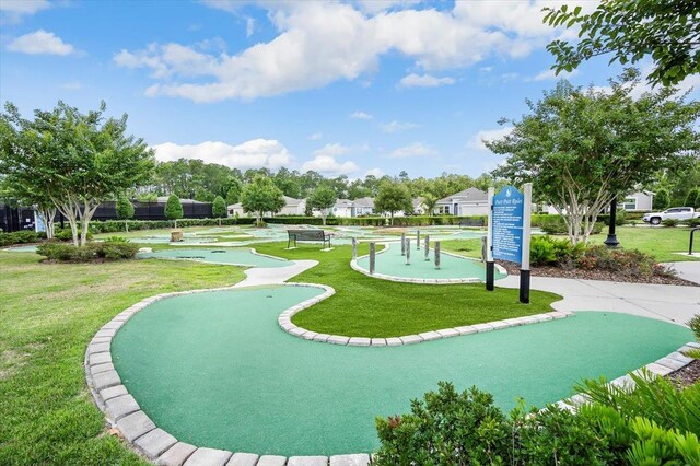 34 Anguilla Blvd, Saint Augustine, FL 32092 - view of property's community featuring a putting area and a yard
