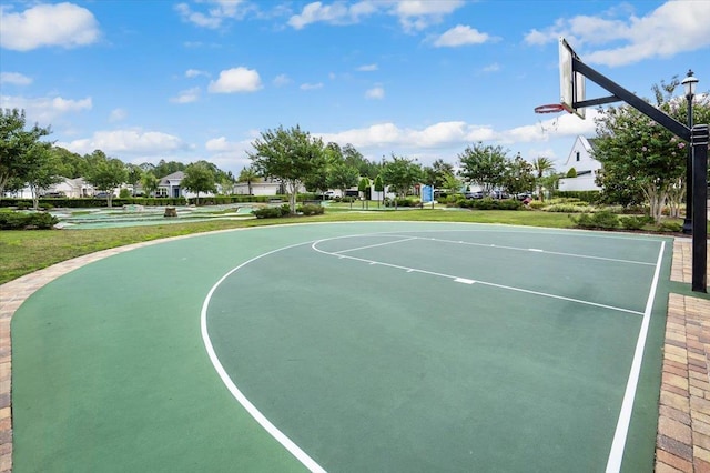 34 Anguilla Blvd, Saint Augustine, FL 32092 - view of sport court with community basketball court and a yard