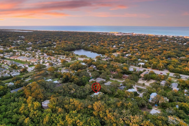 2470 Oleander St, Saint Augustine, FL 32080 - aerial view at dusk of a water view