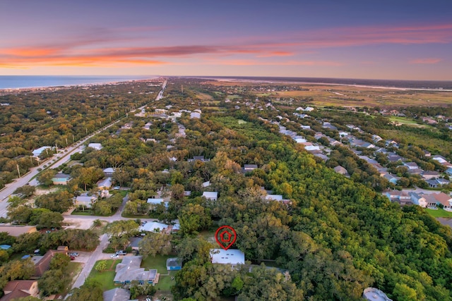 2470 Oleander St, Saint Augustine, FL 32080 - aerial view of property's location with a large body of water