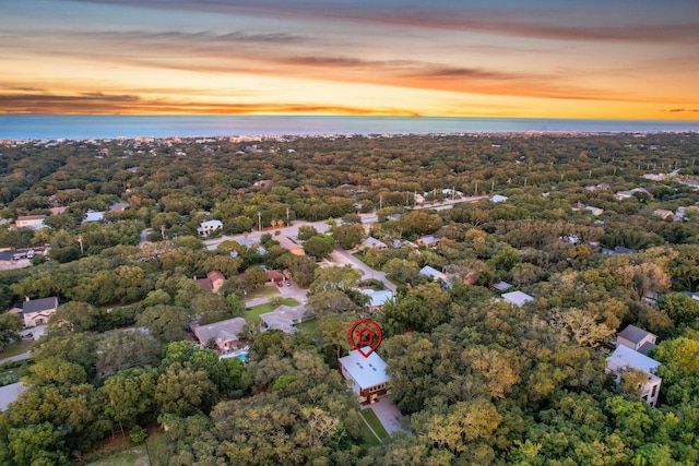 2470 Oleander St, Saint Augustine, FL 32080 - aerial view at dusk of a water view and a forest view