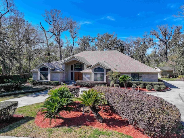 view of ranch-style house