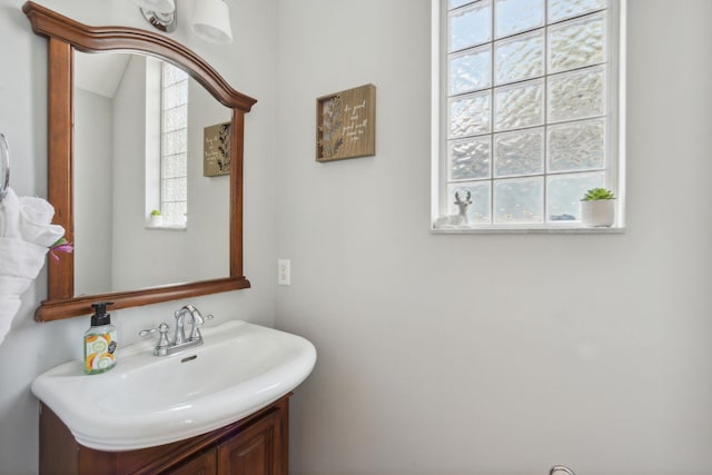 133 Pomar St, Saint Augustine, FL 32084 - bathroom with healthy amount of natural light and vanity