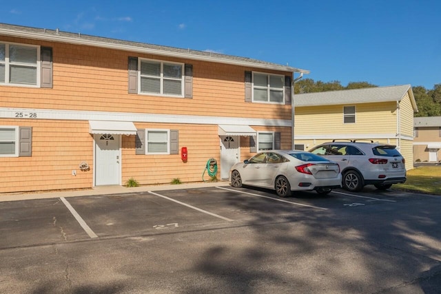 view of car parking