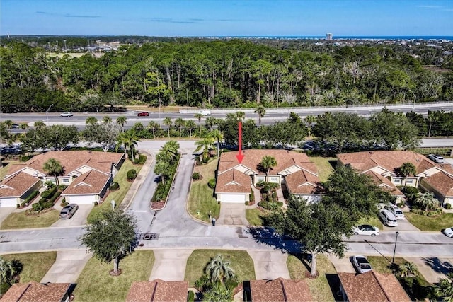 2001 Palm Dr Unit 101, Flagler Beach, FL 32136 - aerial view featuring a residential view