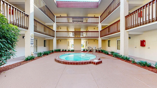 880 A1A Beach Blvd Unit 6101, Saint Augustine, FL 32080 - view of swimming pool featuring a community hot tub