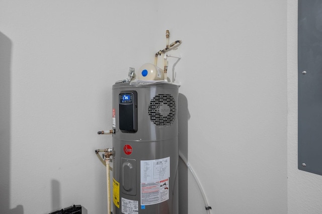 utilities featuring water heater