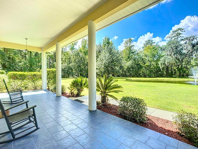 view of patio