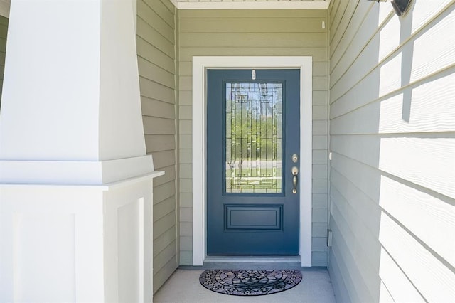 view of property entrance