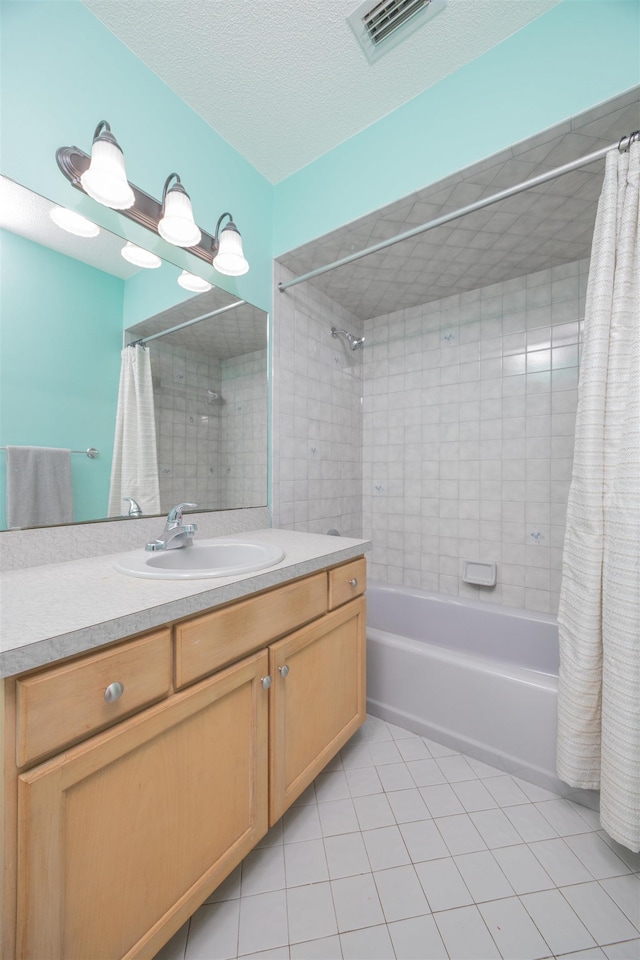 408 B St, Saint Augustine, FL 32080 - full bath with shower / tub combo, tile patterned flooring, and vanity