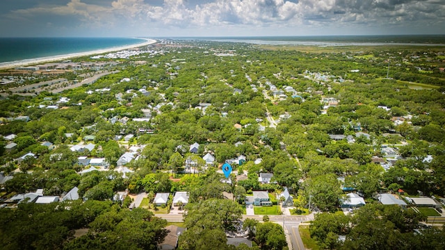 408 B St, Saint Augustine, FL 32080 - aerial overview of property's location with a large body of water