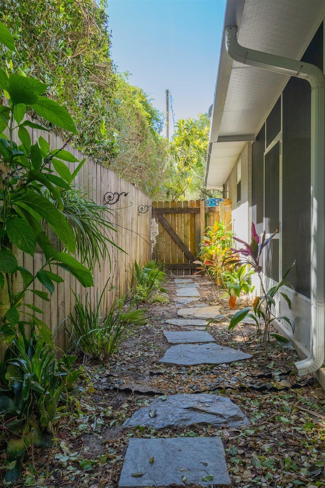 408 B St, Saint Augustine, FL 32080 - view of yard with a gate