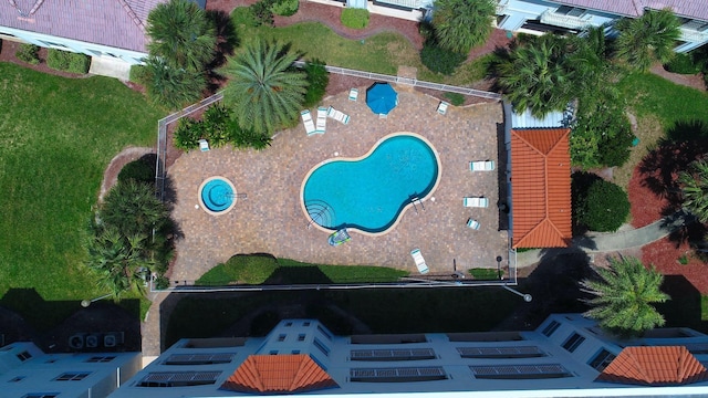 264 Gibraltar Ct Unit 101, Saint Augustine, FL 32080 - aerial view of a pool area