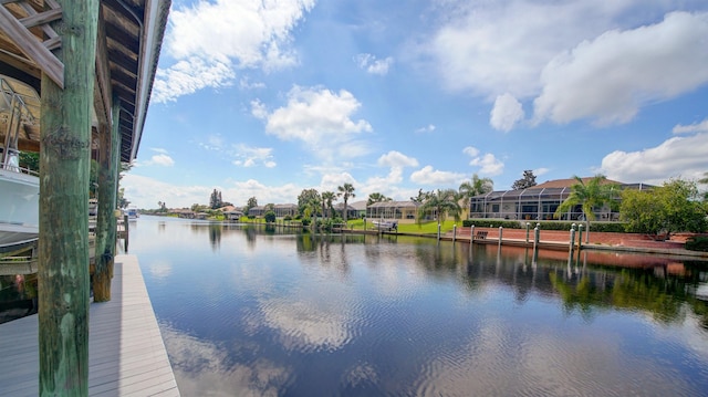 property view of water