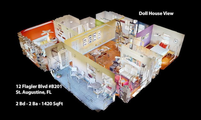 12 Flagler Blvd Unit B201, Saint Augustine, FL 32080 - floor plan / room layout