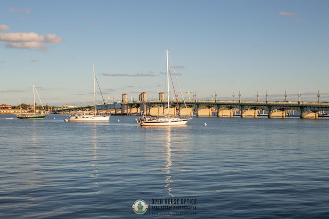 property view of water