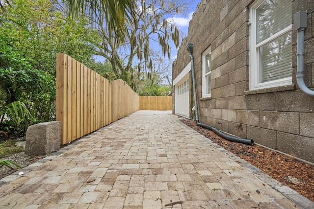 exterior space featuring a patio area