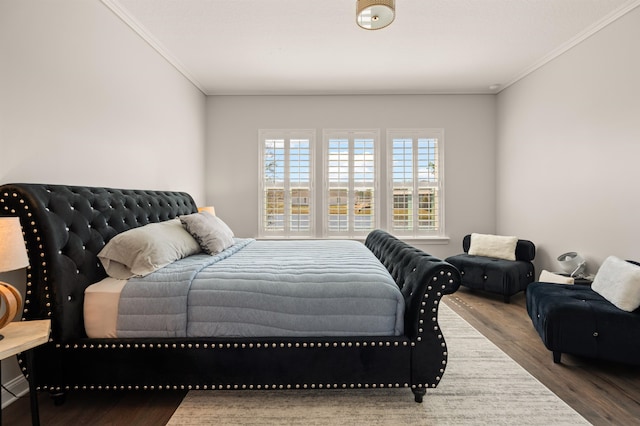 87 Amarante Ln, Saint Augustine, FL 32095 - bedroom with crown molding and wood finished floors