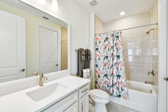 82 Lone Cypress Way, Saint Augustine, FL 32092 - bathroom featuring vanity and shower / bath combo with shower curtain