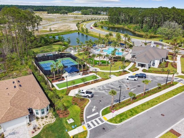82 Lone Cypress Way, Saint Augustine, FL 32092 - bird's eye view of a large body of water and a pool