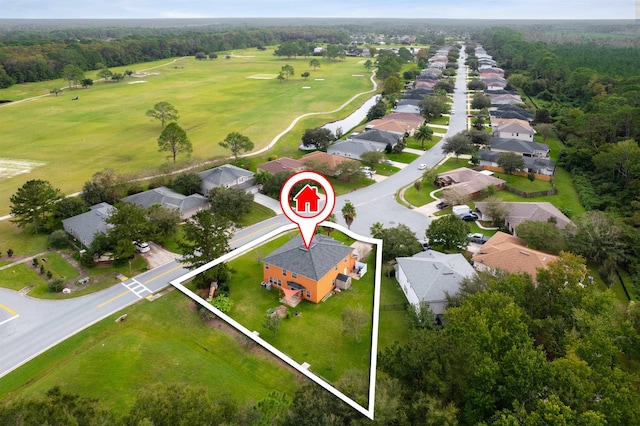 4905 Cypress Links Blvd, Elkton, FL 32033 - aerial perspective of suburban area with a golf club and a forest