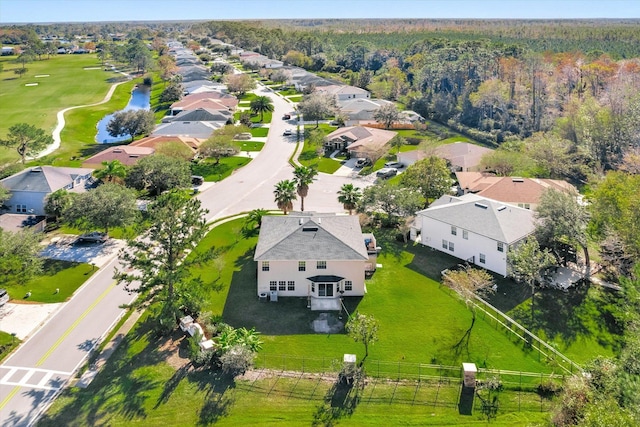 4905 Cypress Links Blvd, Elkton, FL 32033 - aerial perspective of suburban area with a golf course and a large body of water