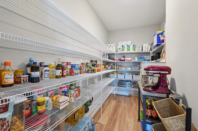 view of pantry