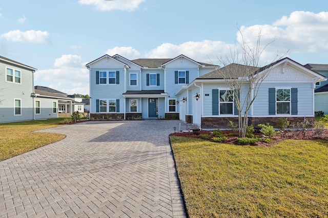 57 Sunset Ridge Ct, Saint Johns, FL 32259 - view of front of home with a front lawn